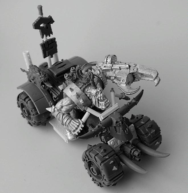 Warboss on Bike