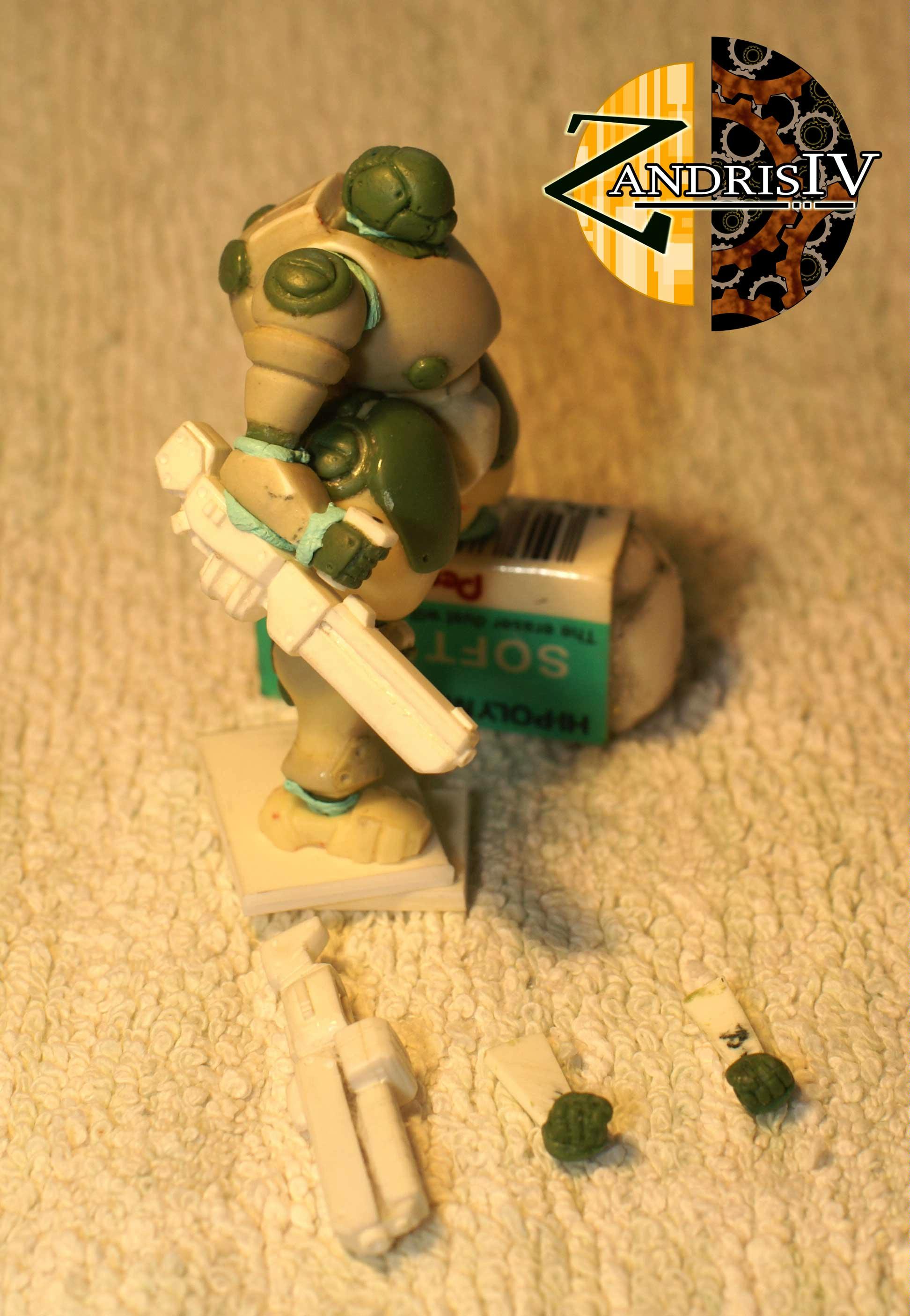 Battlesuit - Recoilless Rifle and Accessories