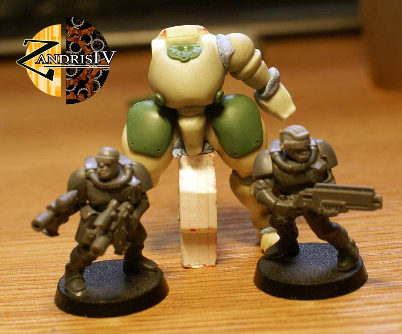 Battlesuit size comparison