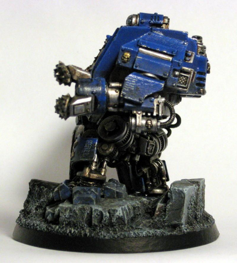 Conversion, Dreadnought, Drill, Forge World, Ironclad, Sculpting, Ultramarines, Weathered