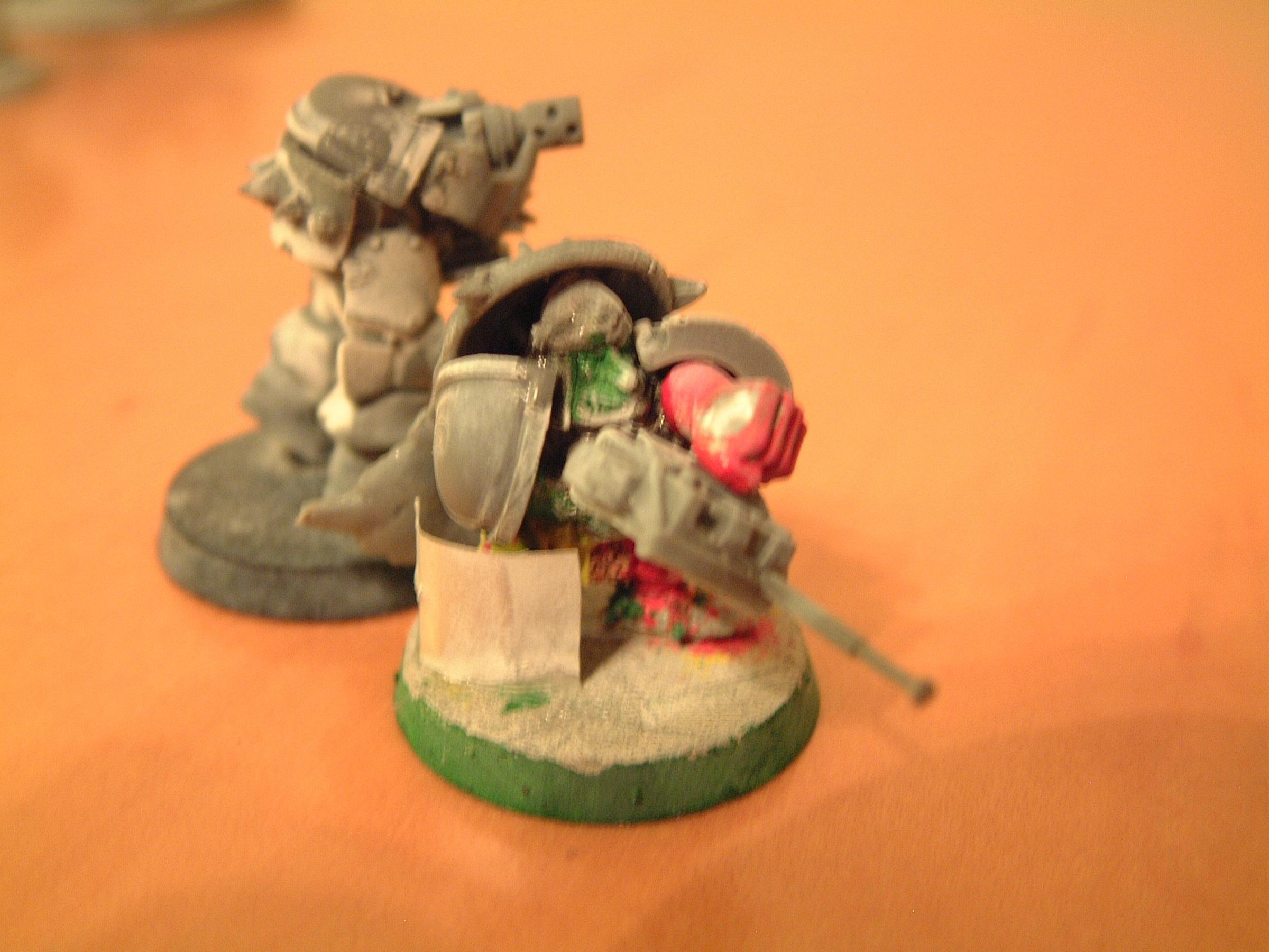 Conversion, Orks, Mega grot w/ remote controled setnal thinggy