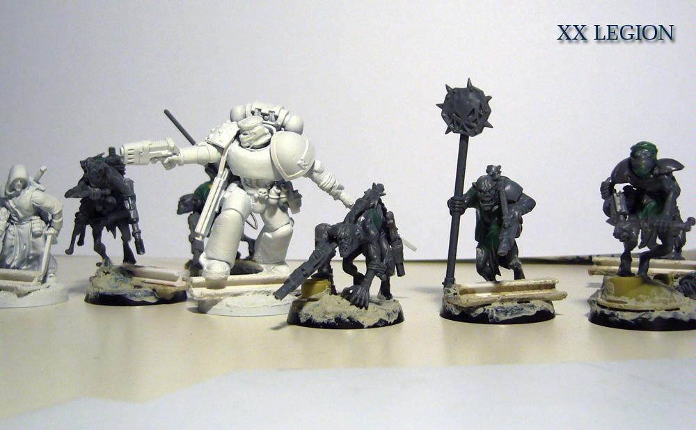 Alpha Legion, Chaos Space Marines, Heretic, Imperial Guard, Lost And The Damned, Mutant, Space Marines, Traitor, True Scale