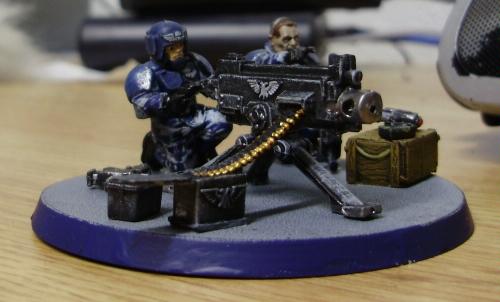 1st Naval Rifles Heavy Bolter Team