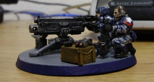1st Naval Rifles Heavy Bolter Team