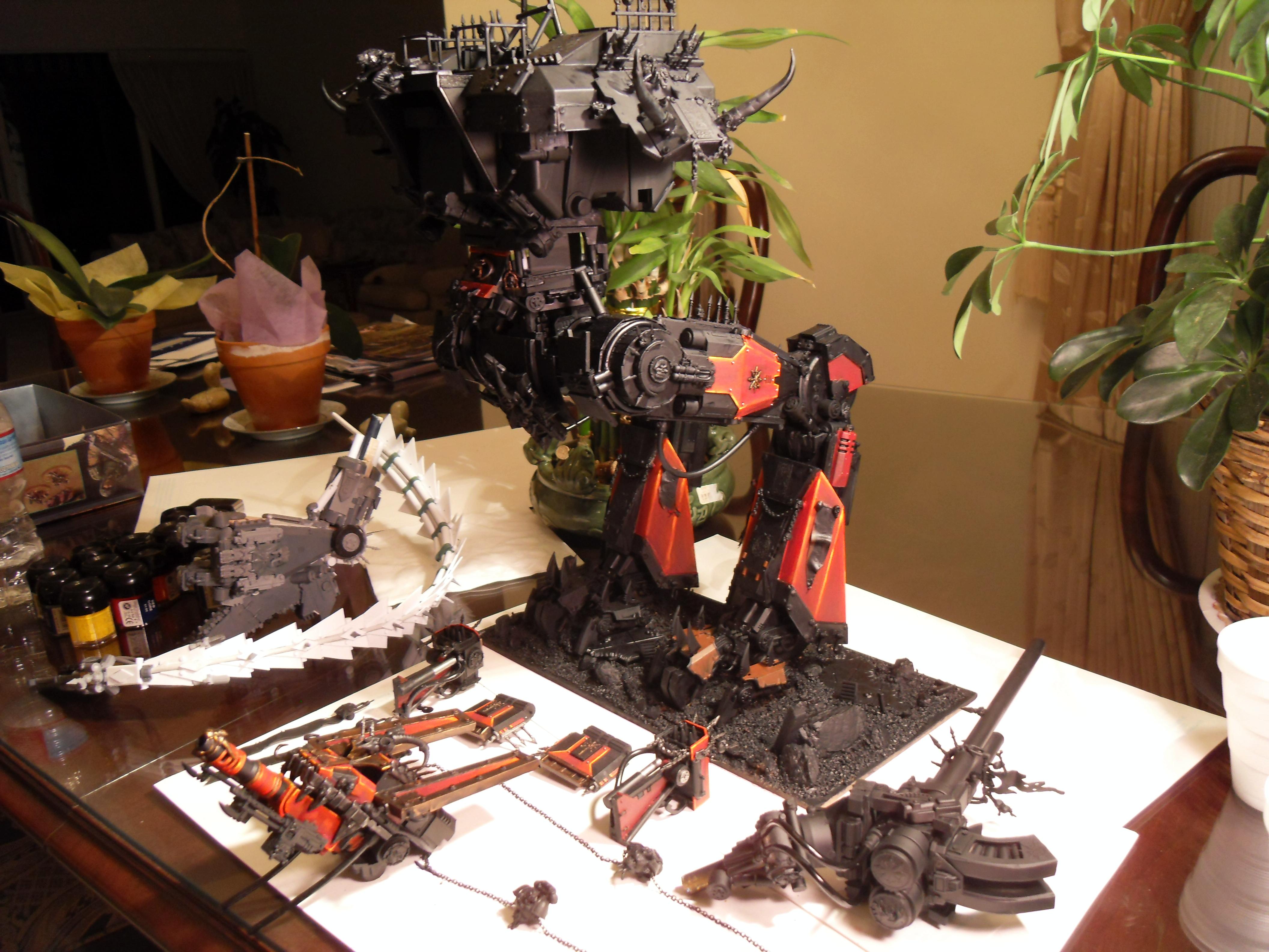 Banelord, Chaos, Khorne, Scratch Build, Titan, Warhammer 40,000