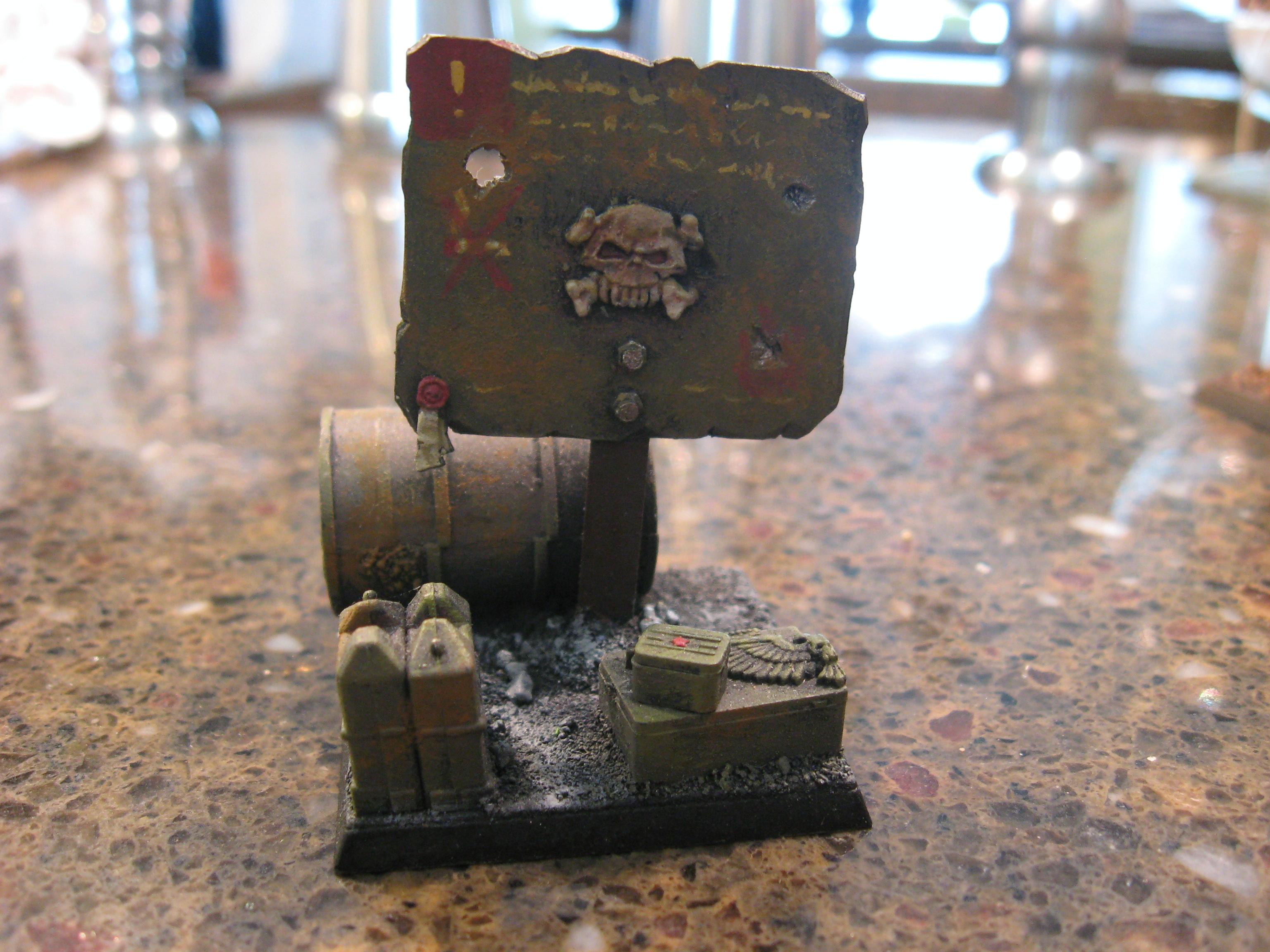 Objective Marker, Terrain, Urban, Warhammer 40,000