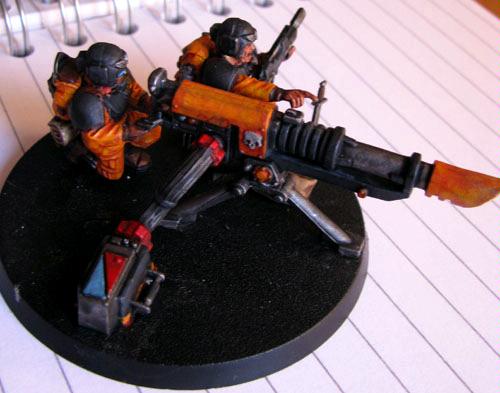 Penal Lascannon team