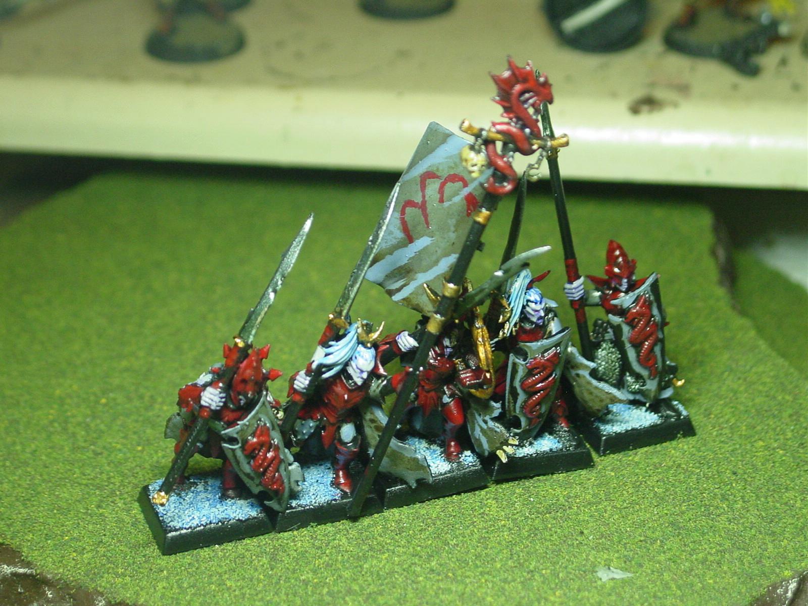 Dark Elves, Dark Elf Warriors, Warhammer Fantasy