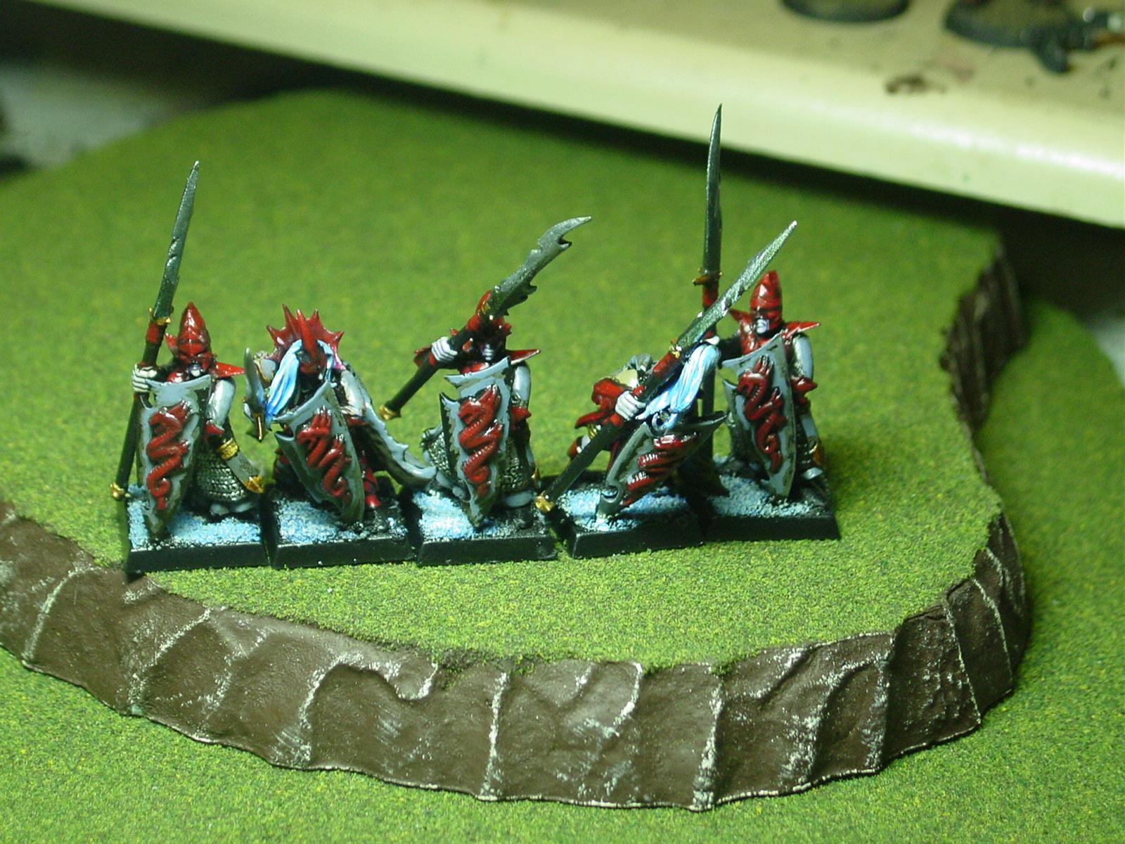 Dark Elves, Dark Elf Warriors, Warhammer Fantasy