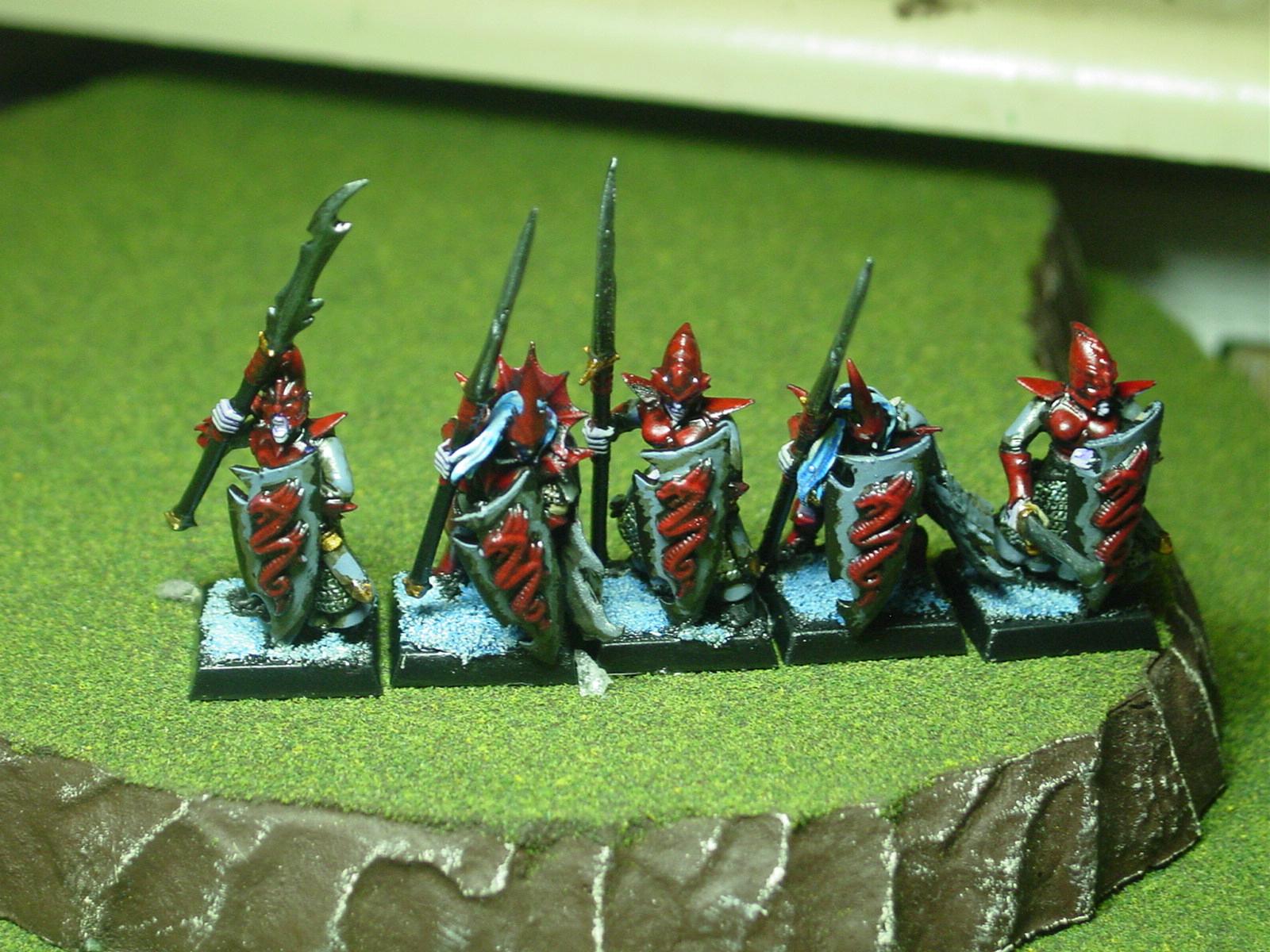 Dark Elves, Dark Elf Warriors, Warhammer Fantasy