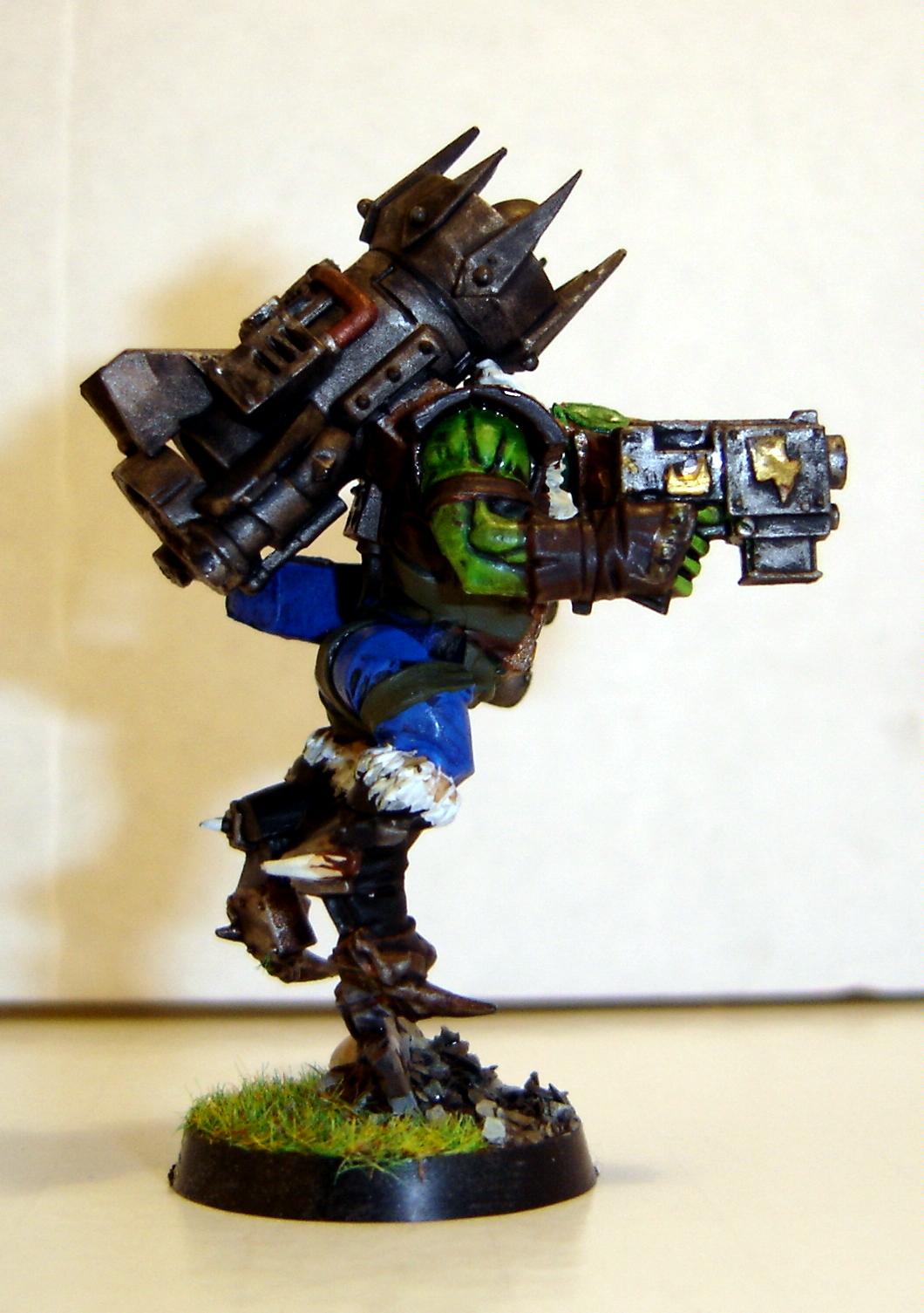 Aob, Orks, Stormboy, Warboss, Warhammer 40,000