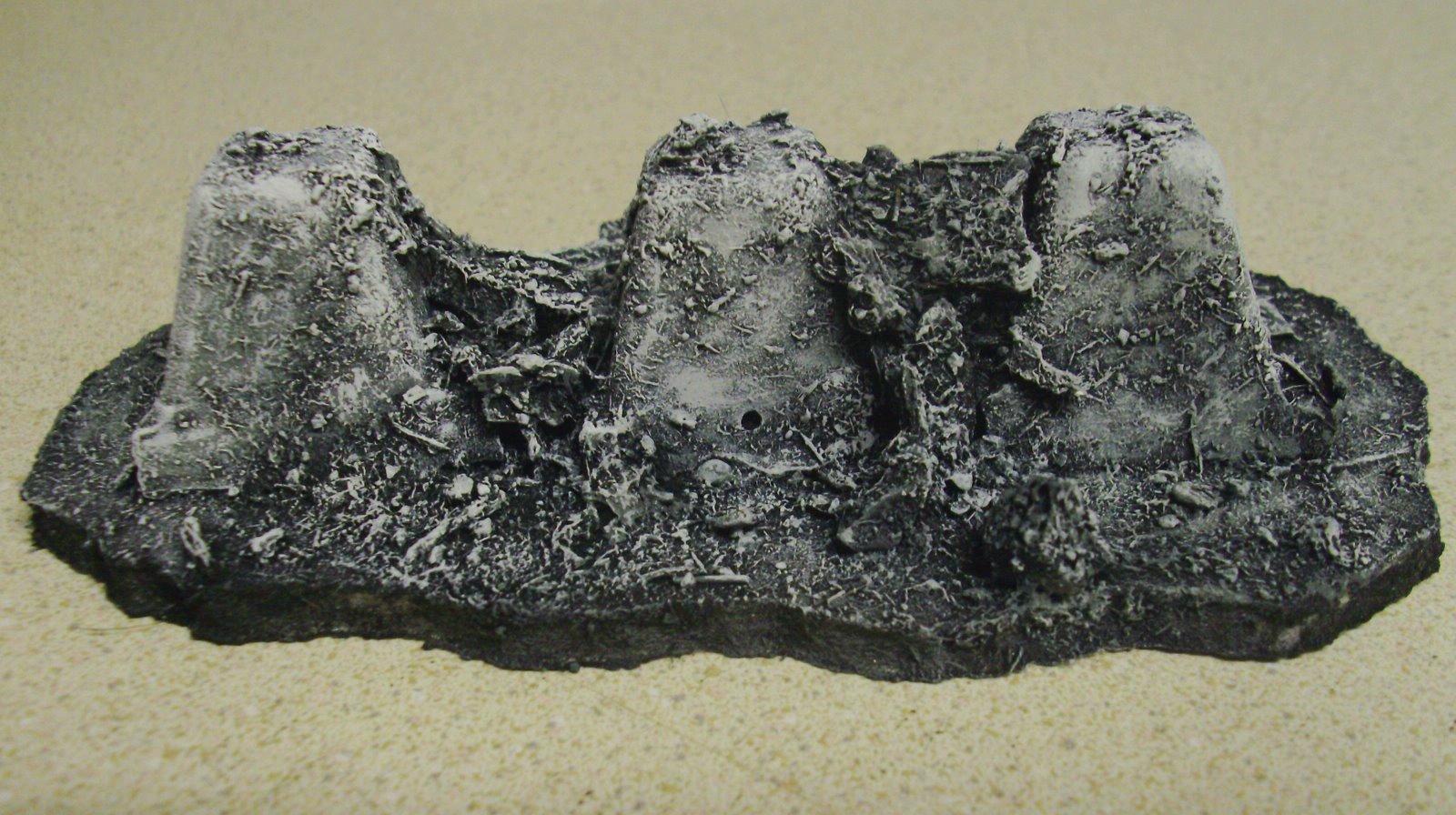 Barricade, Dragon's Teeth, Tank Trap, Terrain