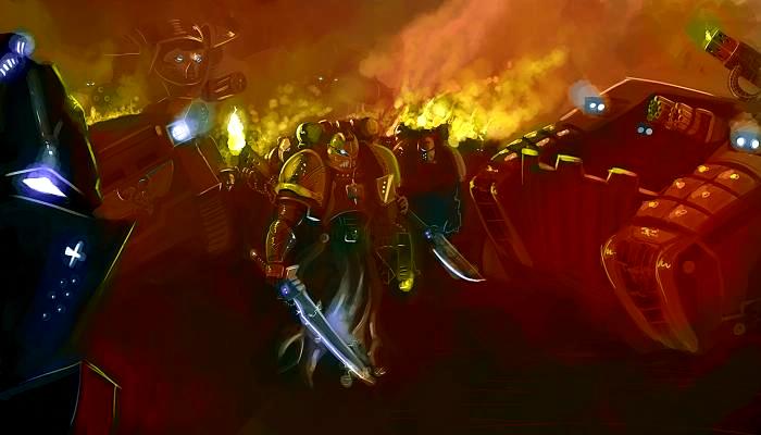 Artwork, Gk, Grey Knights, Painting