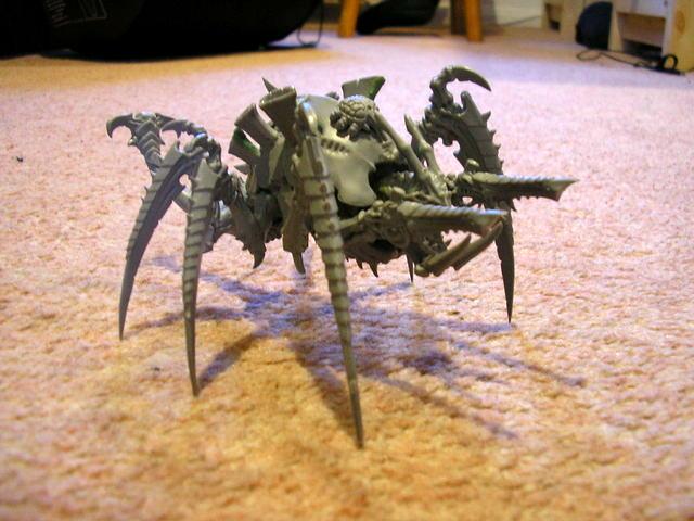 Carnifex, Custom, Greenstuff, Moddeling, Modeling, Modelling, Monster, Nids, Spikey, Tyranids, Unpainted