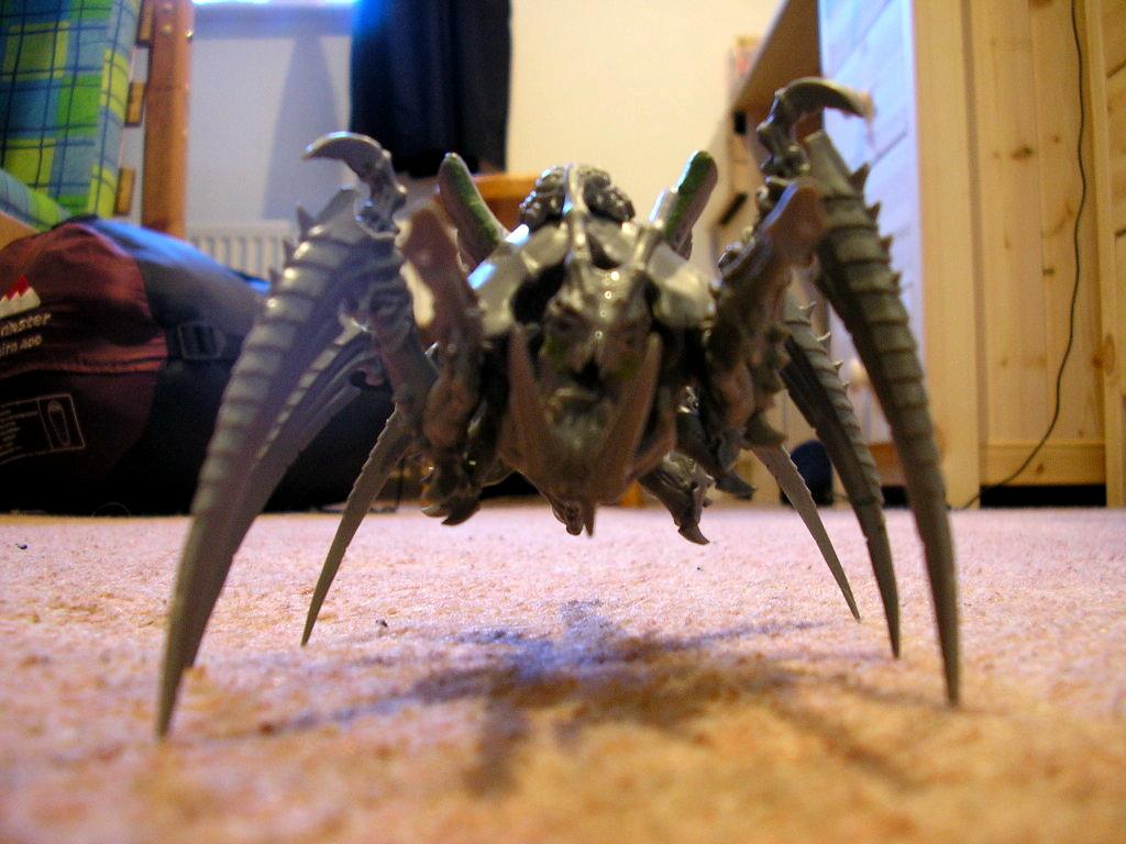 Carnifex, Custom, Greenstuff, Moddeling, Modeling, Modelling, Monster, Nids, Spikey, Tyranids, Unpainted