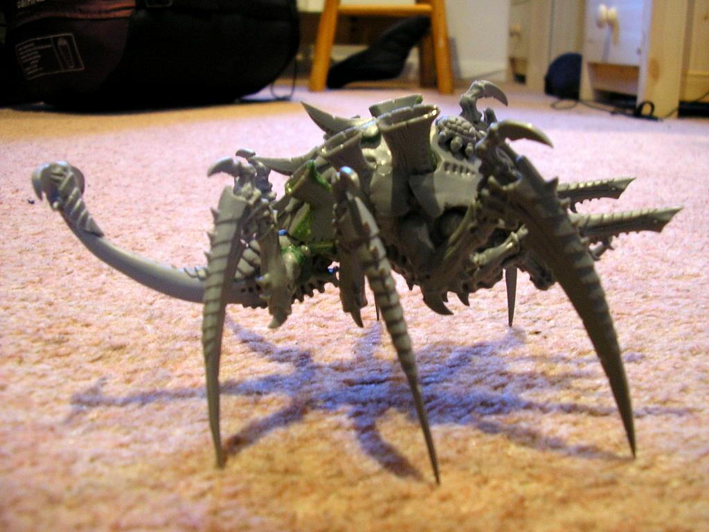 Carnifex, Custom, Greenstuff, Moddeling, Modeling, Modelling, Monster, Nids, Spikey, Tyranids, Unpainted