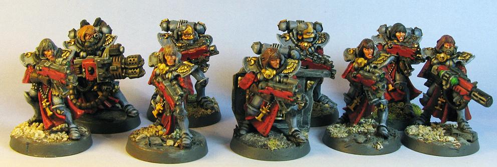 Non-Metallic Metal, Sisters Of Battle, Urban Base, Witch Hunters