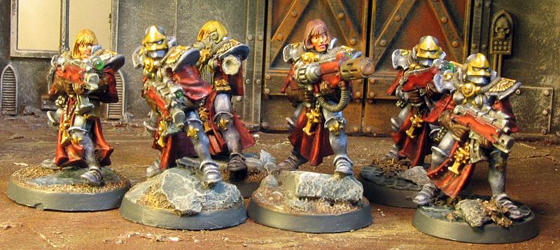 Non-Metallic Metal, Sisters Of Battle, Urban Base, Witch Hunters