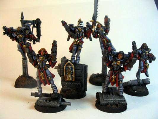 Non-Metallic Metal, Sisters Of Battle, Urban Base, Witch Hunters