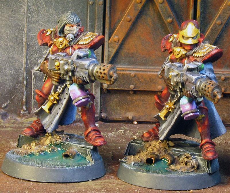 Non-Metallic Metal, Sisters Of Battle, Urban Base, Witch Hunters
