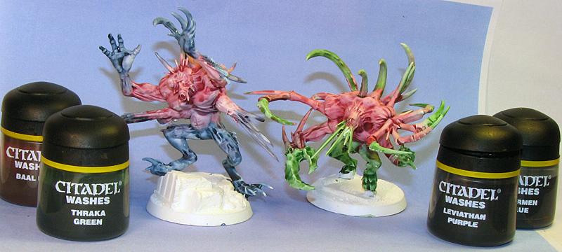 Chaos, Daemons, Fiends with Washes