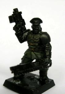 Cadians, Chainsword, Commander, Headquarters, Imperial Guard