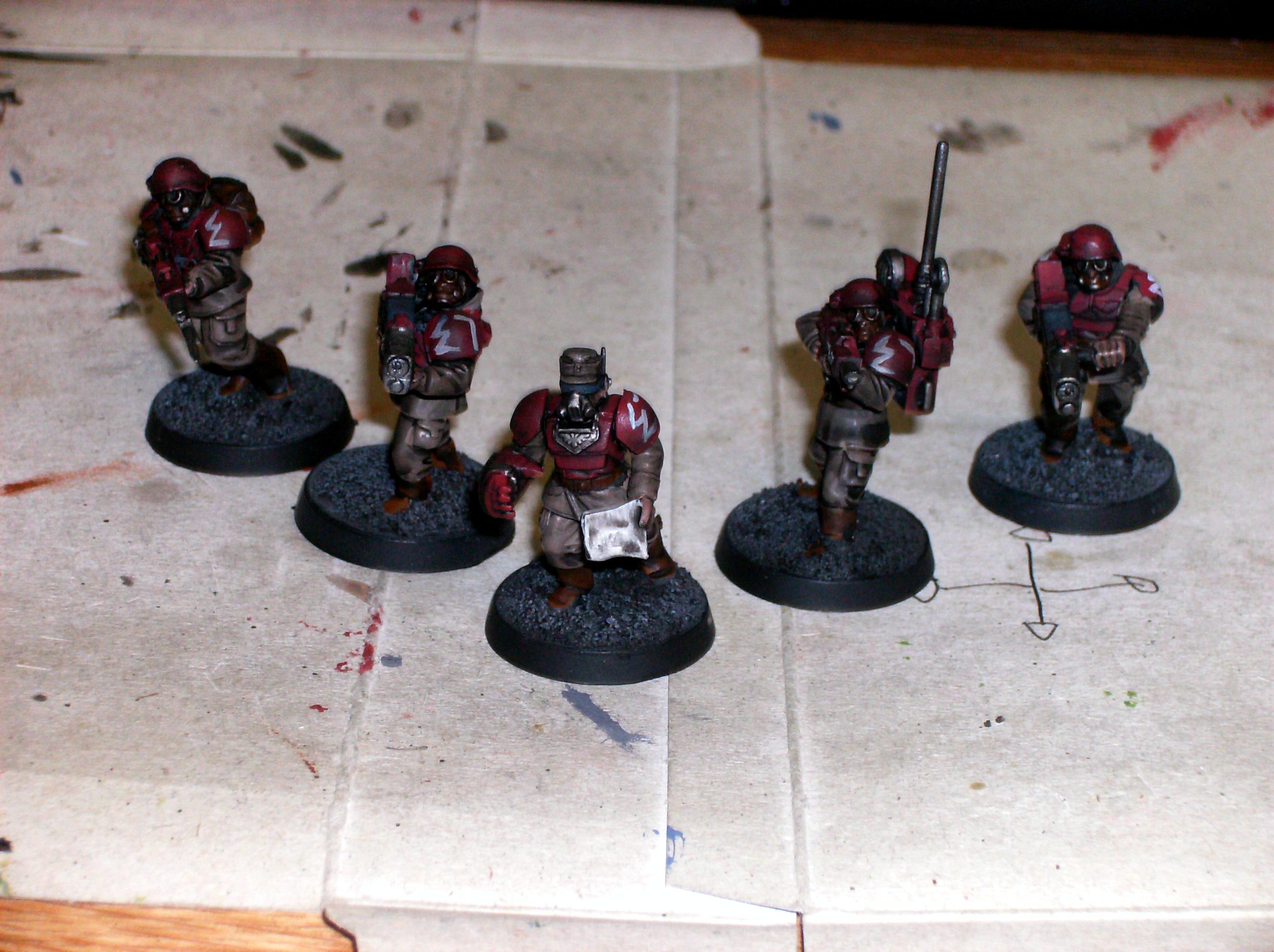 Command Squad, Imperial Guard, Plasma, Warhammer 40,000