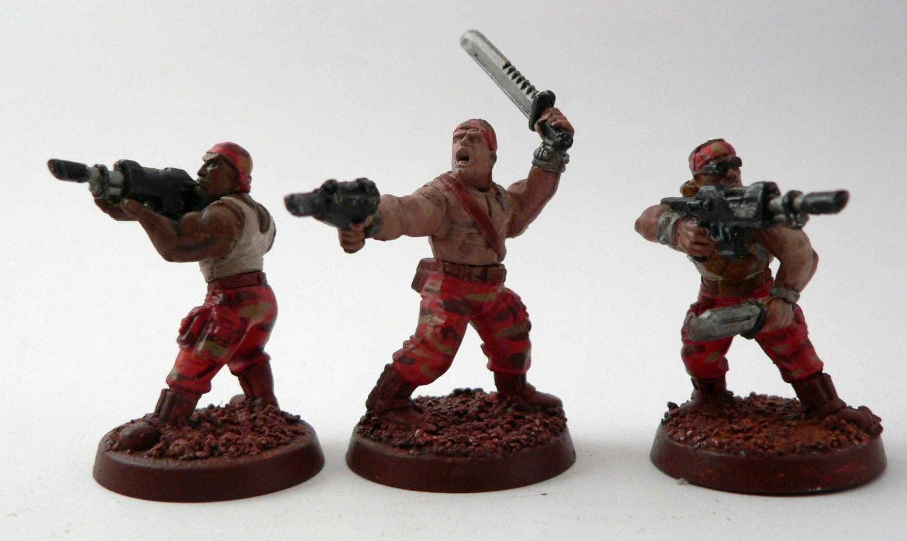 Catachan, Guardsmen, Imperial Guard, Lasgun, Mars, Martian