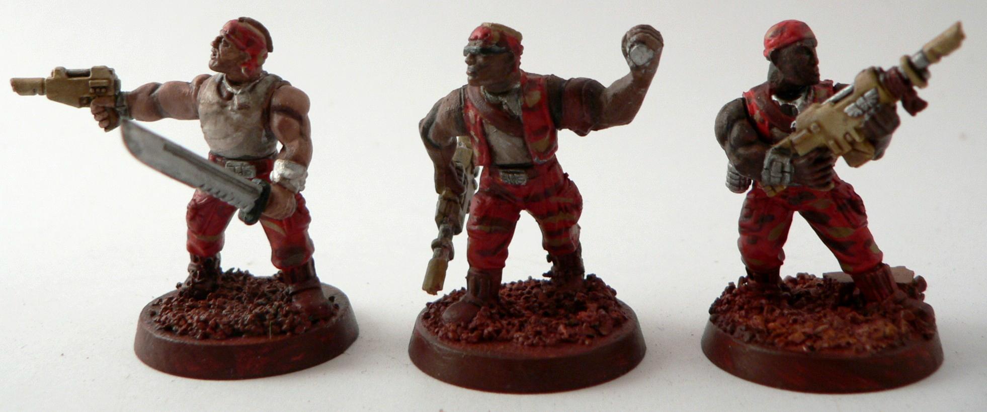 Catachan, Guardsmen, Imperial Guard, Lasgun, Mars, Martian