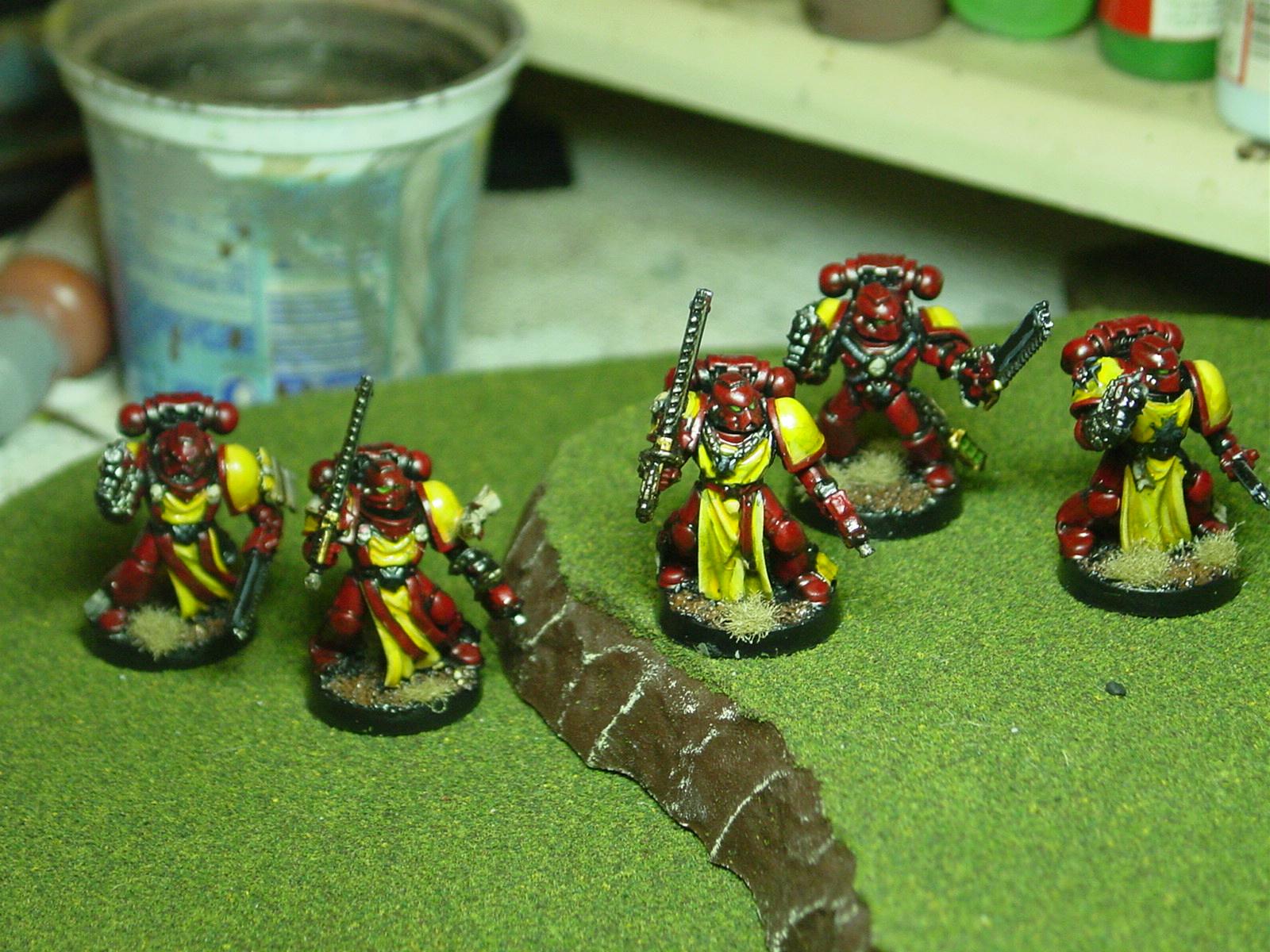 Warhammer 40000, Space Marines, Black Templars, Initiates