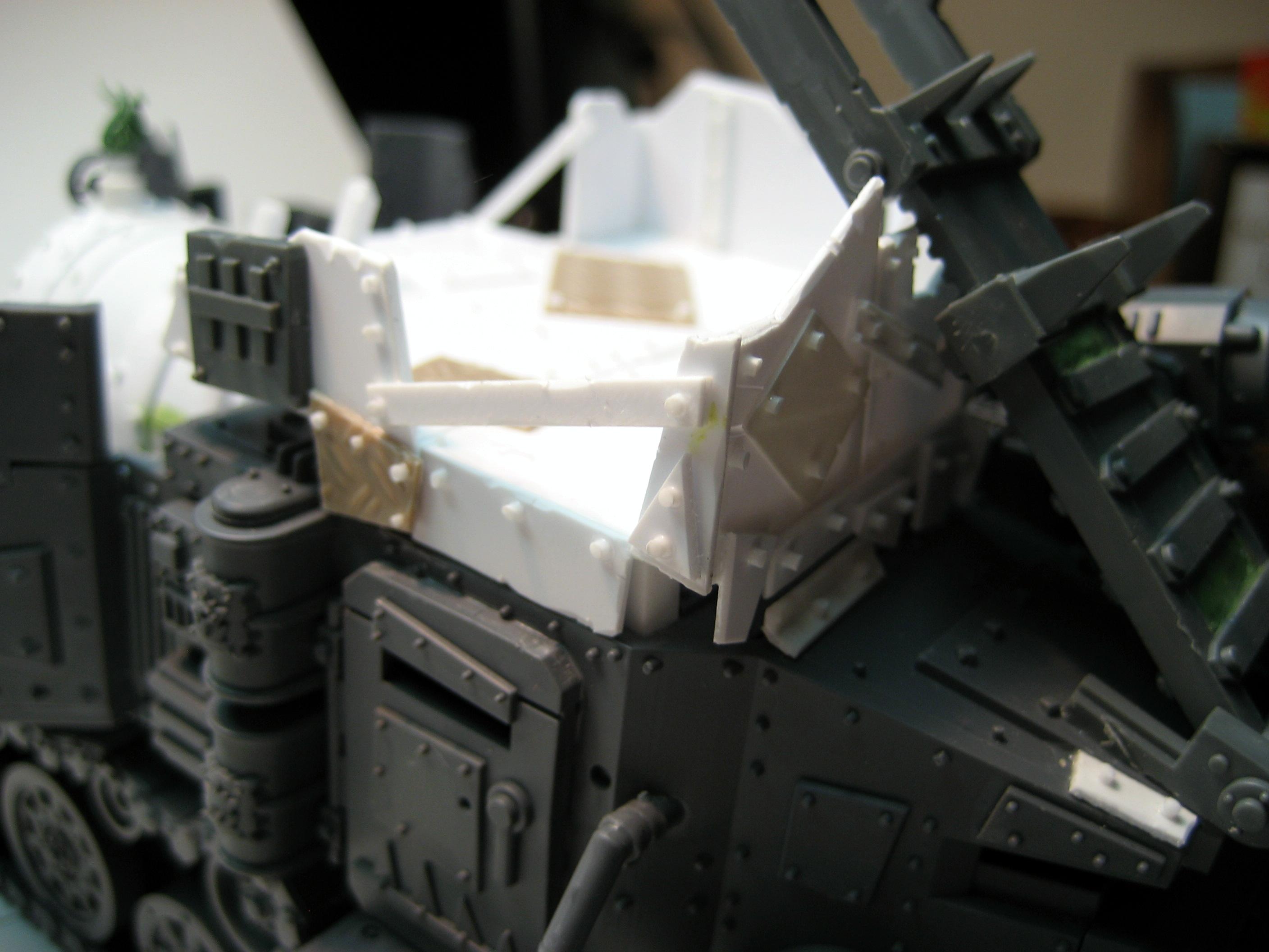 Ork Battlewagon, More Wagon II WIP
