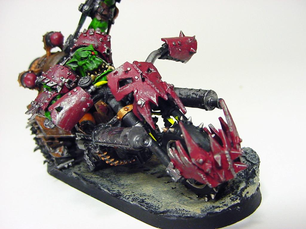 Bike, Forge World, Orks, Warboss, Warhammer 40,000