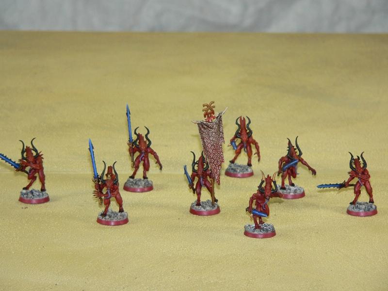 Bloodletters, Chaos, Daemons, Khorne, Warhammer 40,000