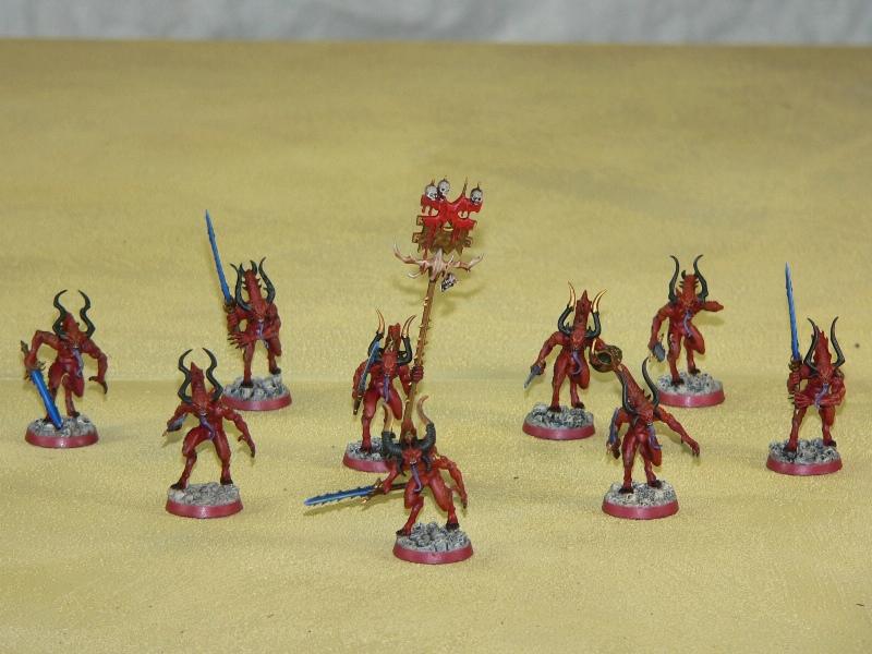 Bloodletters, Chaos, Daemons, Khorne, Warhammer 40,000