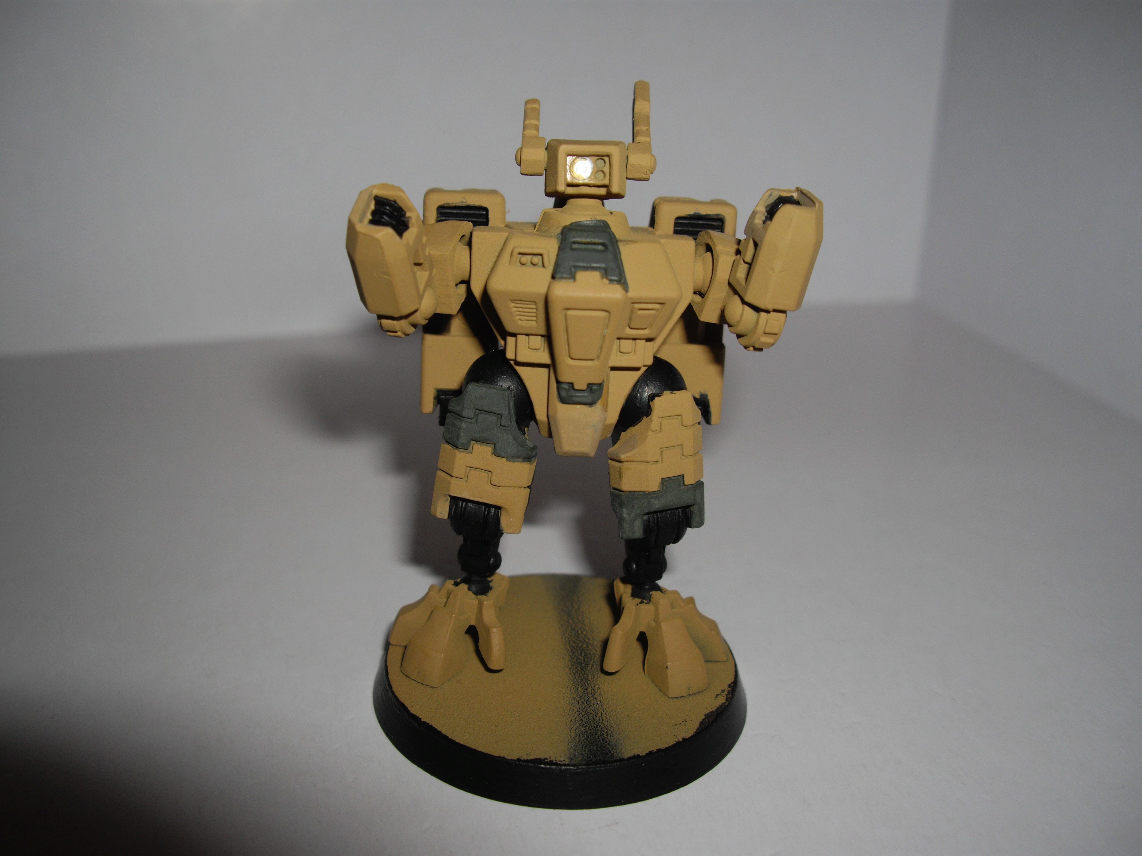 Front view, still working on the lens