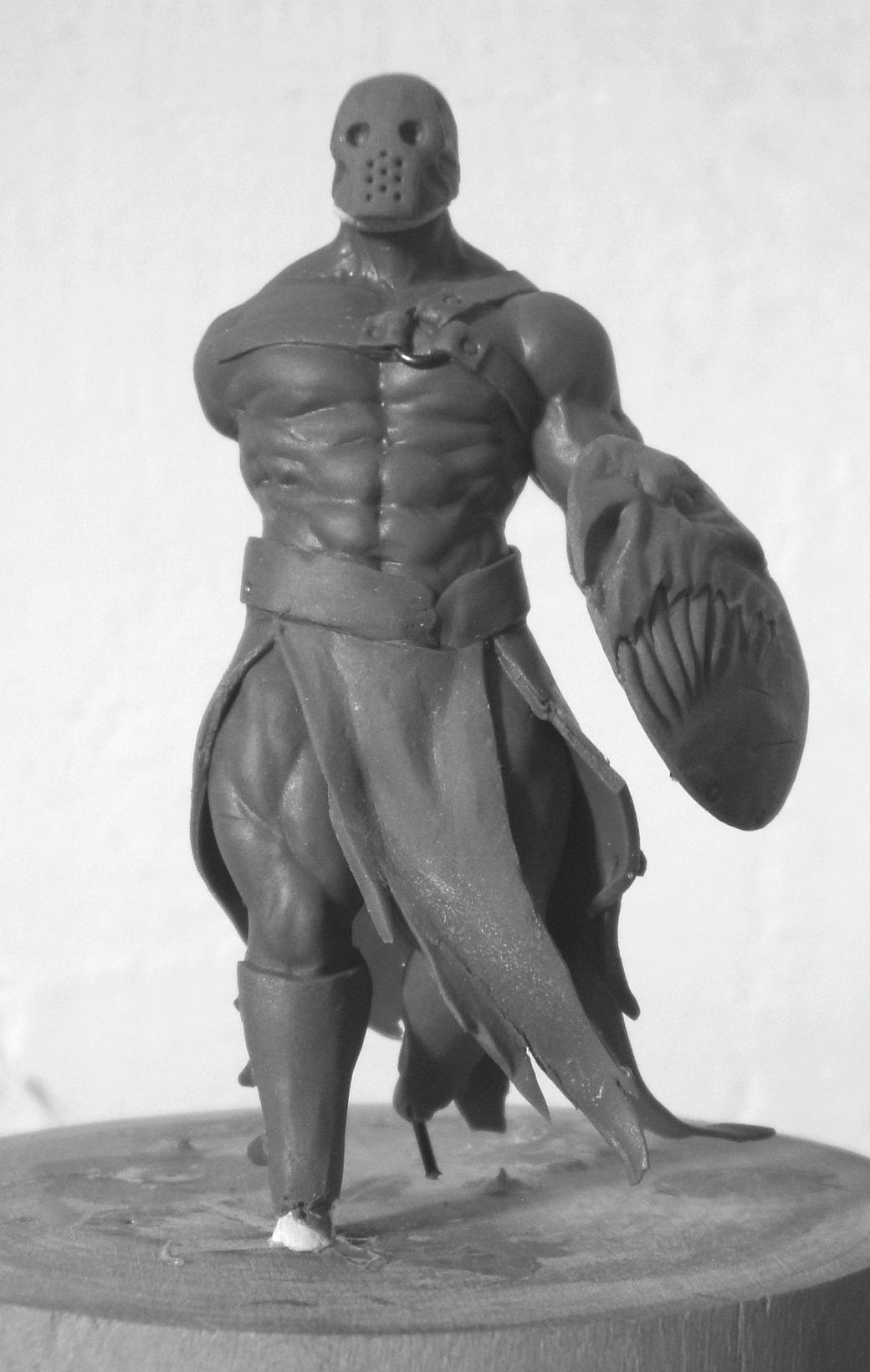 54mm, Gladiator, Sculpting, Warriors, Work In Progress