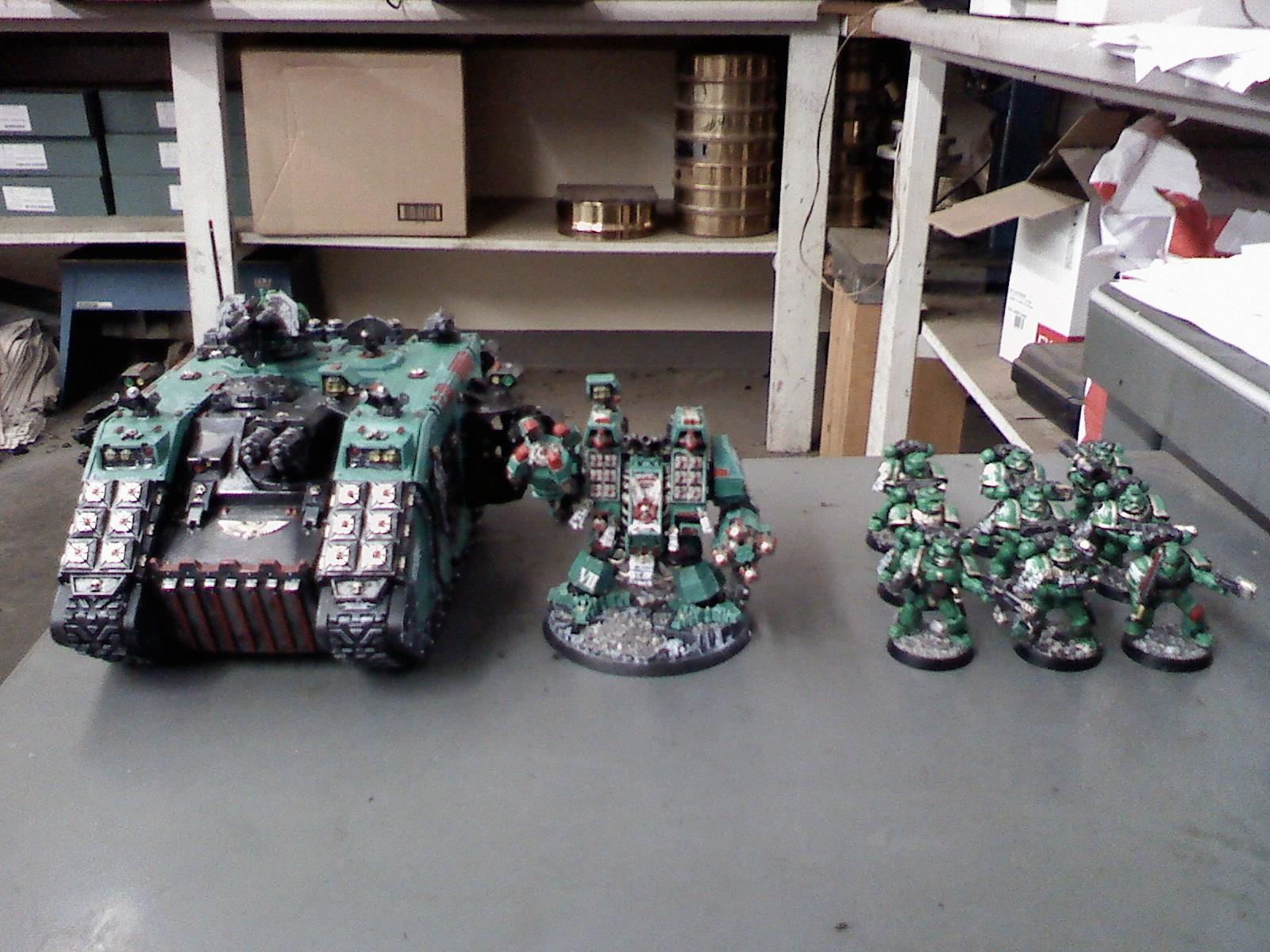 Assault On Black Reach, Emerald Dragons, Space Marines