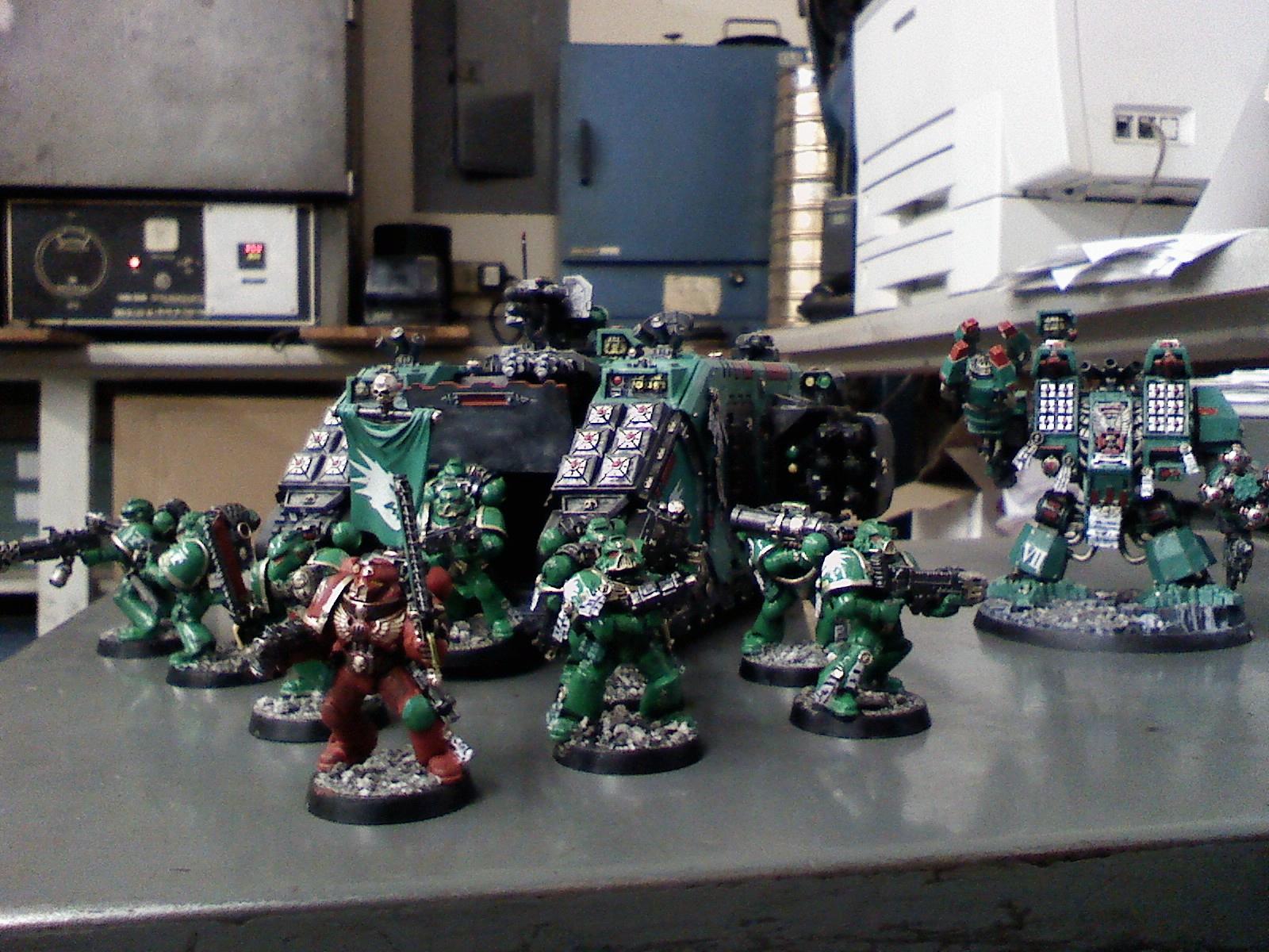 Assault On Black Reach, Emerald Dragons, Space Marines