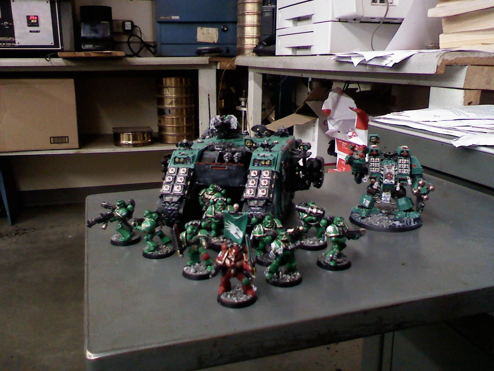 Assault On Black Reach, Emerald Dragons, Space Marines