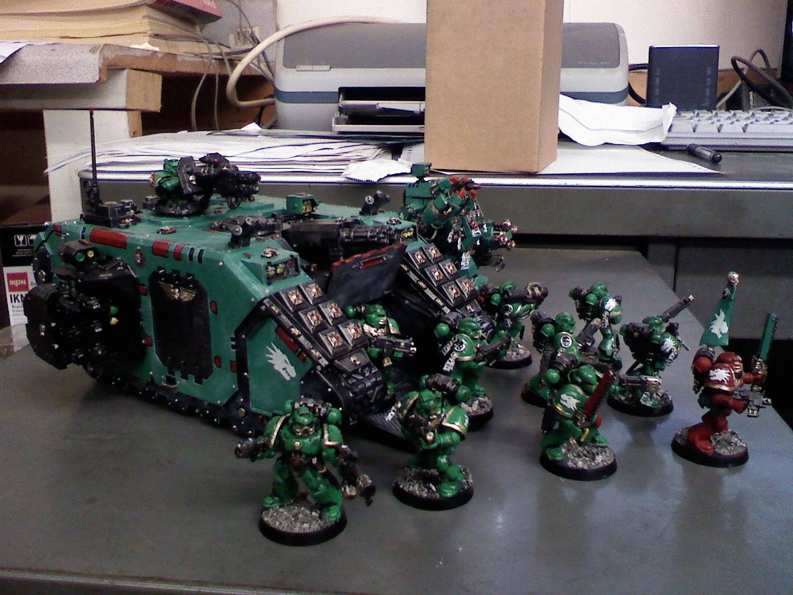 Assault On Black Reach, Emerald Dragons, Space Marines