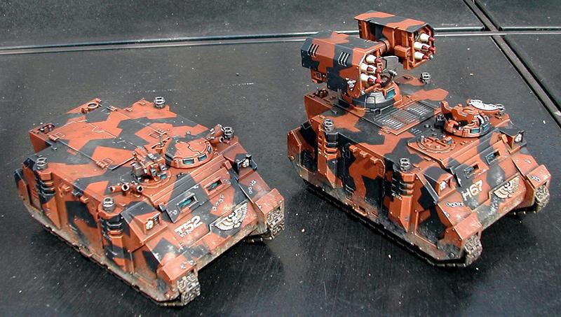 Celt, Mastiff, Ravenborn, Rhino, Space Marines, Whirlwind
