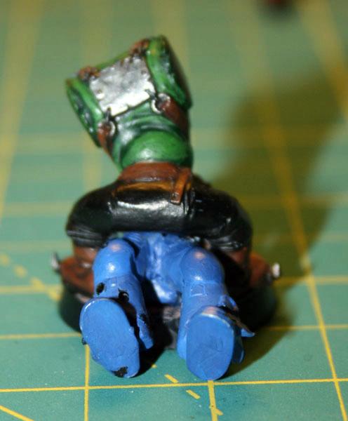 Lumpys Ork Partialy done Back