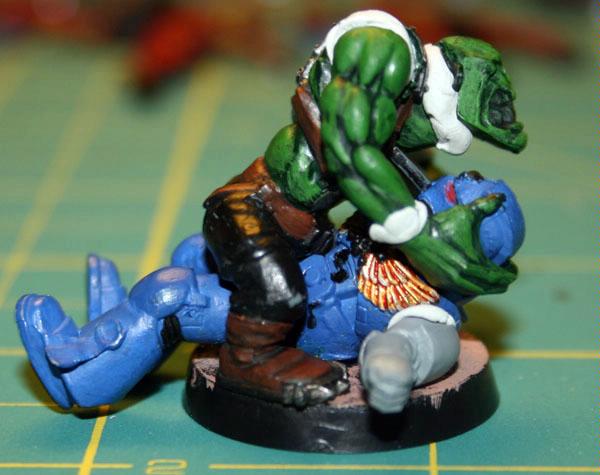 Work In Progress, Lumpys ork partialy together side