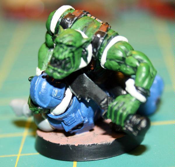 Lumpys ork partialy together front left