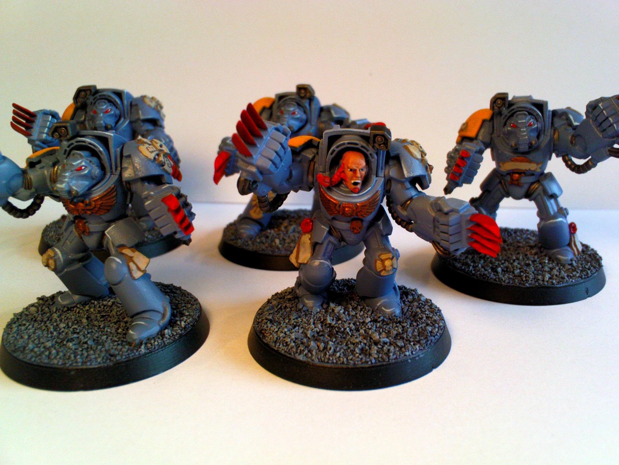 Space Wolves Blood Claws (close up)