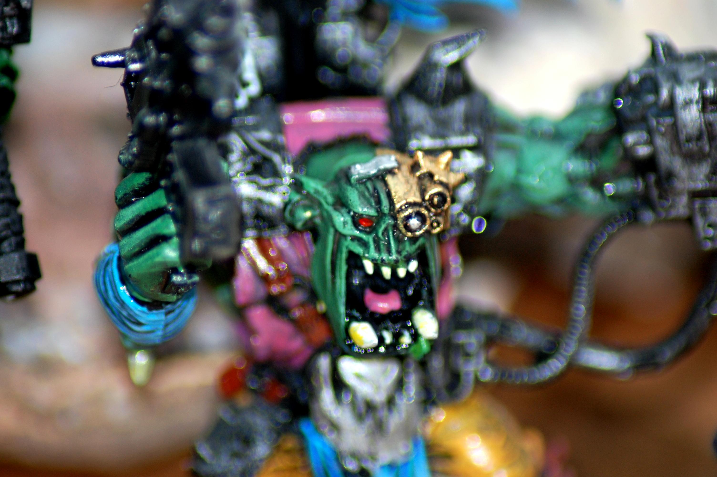 Orks, Pink, Warboss, Face of the Boss