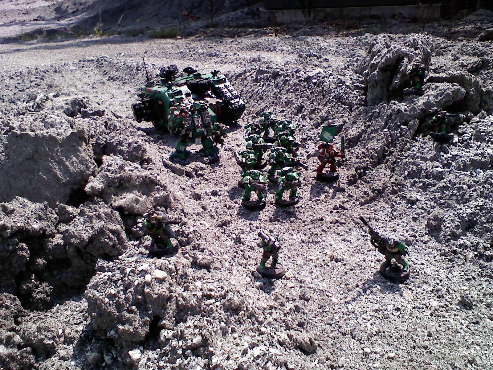 Assault On Black Reach, Emerald Dragons, Space Marines