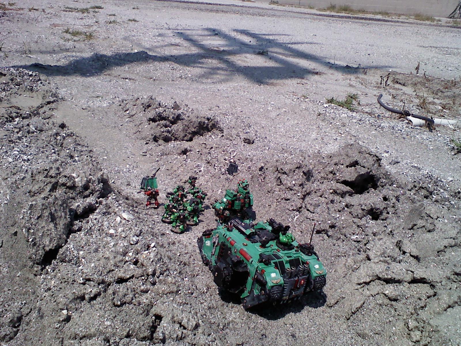 Assault On Black Reach, Emerald Dragons, Space Marines