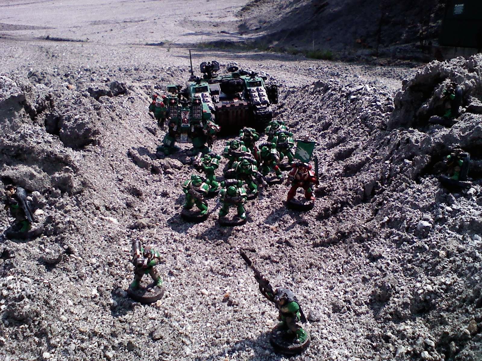 Assault On Black Reach, Emerald Dragons, Space Marines