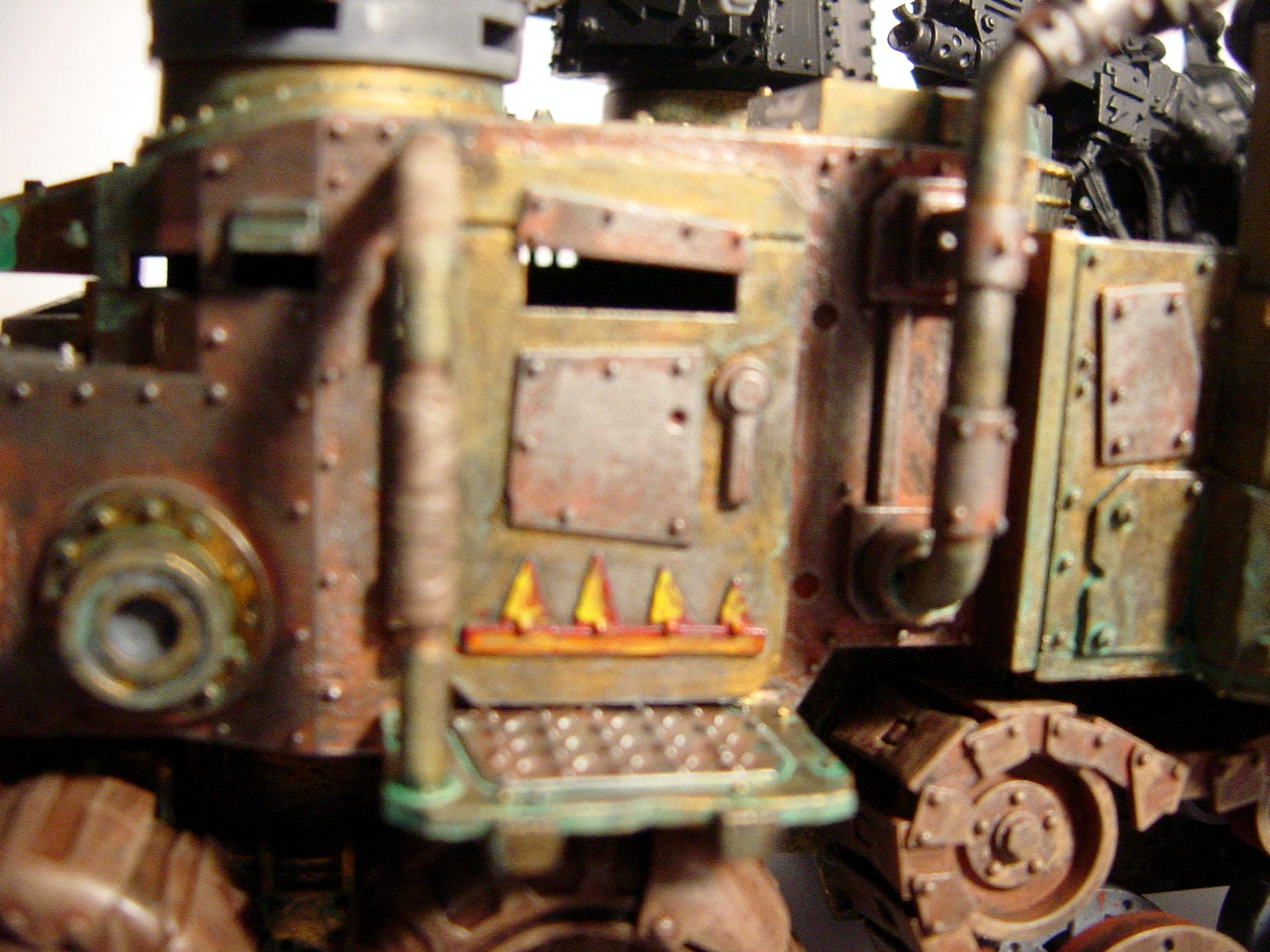 Battlewagon, Detail Shot, Orks, Pip, Work In Progress